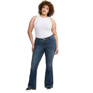 Torrid Luxe Slim Boot Mid-Rise Jeans - Size 10R